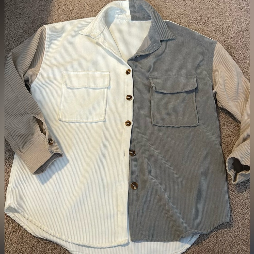 Multicolor Button Down